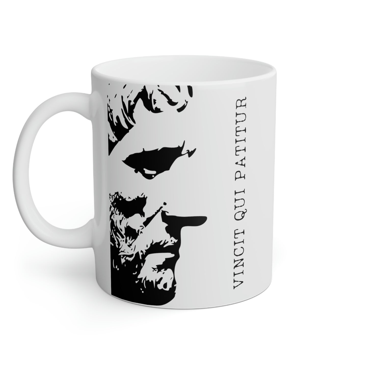 Aulus Persius: Vincit qui patitur. He conquers who endures